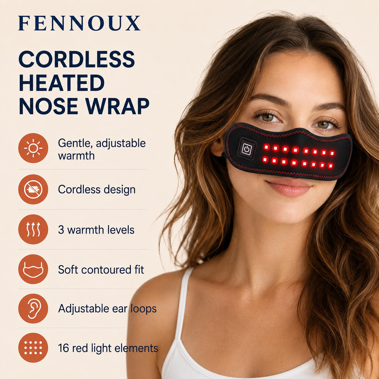 Fennoux Cordless Heated Nose Wrap